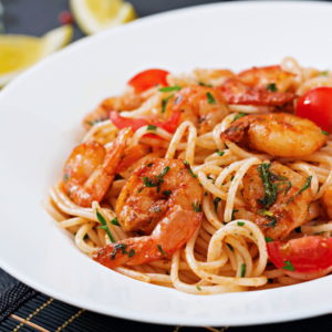 Spaghetti Aux Crevettes